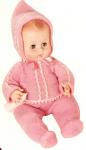 Vogue Dolls - Ginny Baby - Pink Suit - Sculptured Hair - Doll